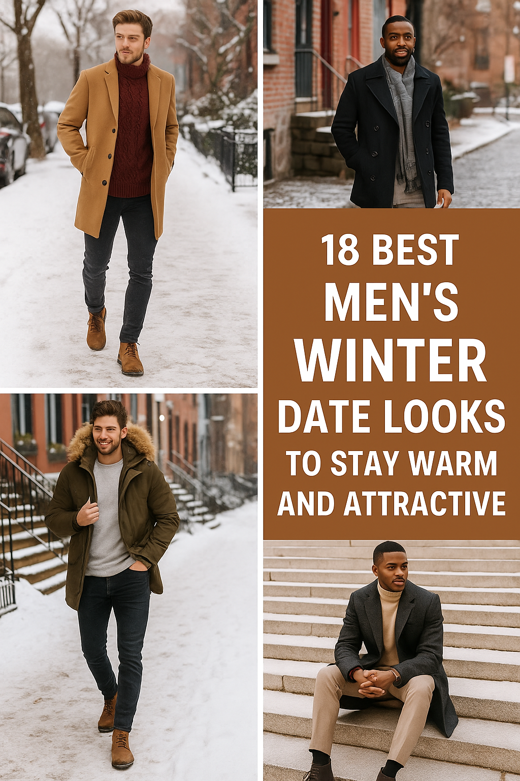 18 Best Men’s Winter Date Looks to Stay Warm and Attractive