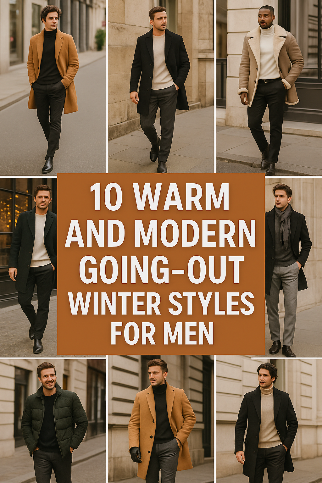 10 Warm and Modern Going-Out Winter Styles for Men
