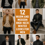 12 Warm and Modern High-Neck Winter Looks for Men